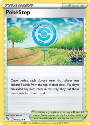 PokeStop (068/78) [Pokemon GO] Normal - Uncommon
