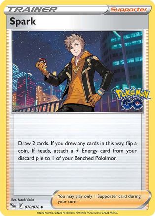 Spark (070/78) [Pokemon GO] Normal - Uncommon