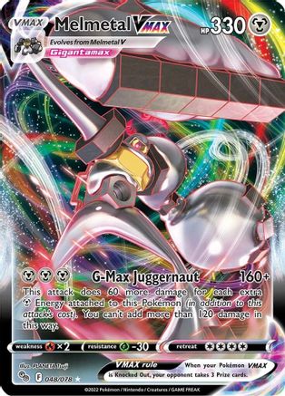 Melmetal VMAX (048/78) [Pokemon GO] Holofoil - Ultra Rare