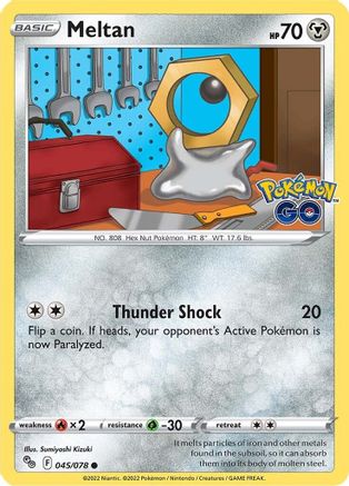Meltan 045  Pokemon GO - Common