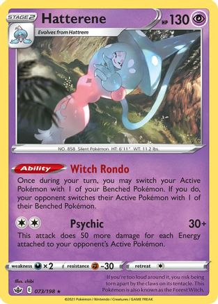 Hatterene (073/198) [Deck Exclusives] Normal - Rare
