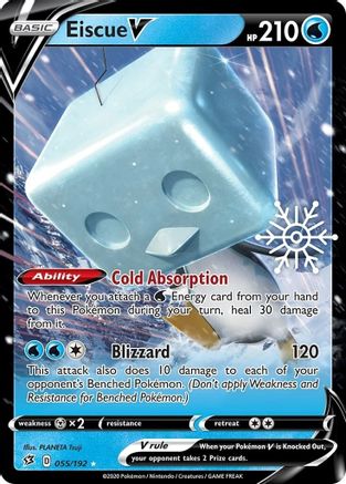 Eiscue V (Holiday Calendar) (055/192) [Miscellaneous Cards & Products] Holofoil - Promo