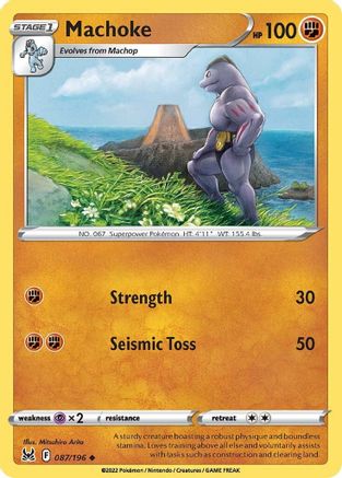 Machoke (087/196) [SWSH11 Lost Origin] Normal - Uncommon