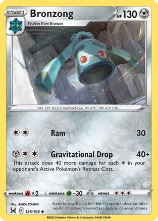 Bronzong (126/196) [SWSH11 Lost Origin] Normal - Uncommon
