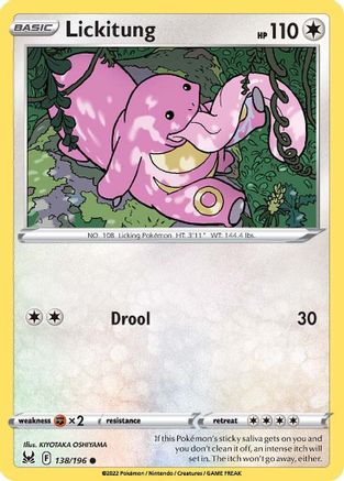 Lickitung (138/196) [SWSH11 Lost Origin] Normal - Common