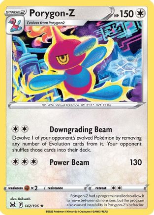 Porygon-Z (142/196) [SWSH11 Lost Origin] Normal - Rare