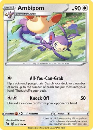 Ambipom (145/196) [SWSH11 Lost Origin] Normal - Uncommon