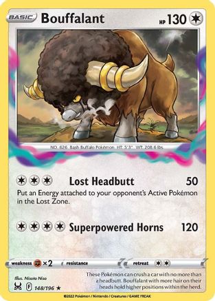 Bouffalant (148/196) [SWSH11 Lost Origin] Normal - Rare
