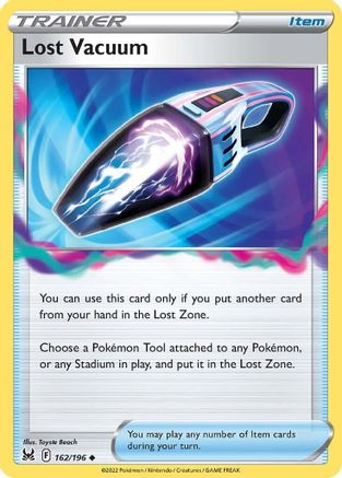 Lost Vacuum 162  - Reverse Holofoil SWSH11 Lost Origin - Uncommon