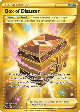 Box of Disaster (Secret) (214/196) [SWSH11 Lost Origin] Holofoil - Secret Rare