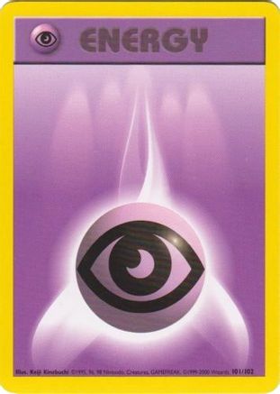 Psychic Energy (101/102) [Base Set] Normal - Common
