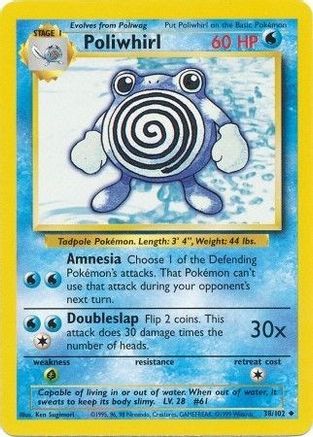 Poliwhirl (038/102) [Base Set] Normal - Uncommon