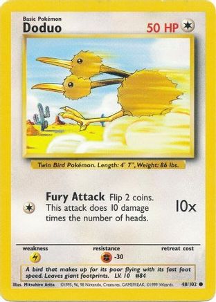 Doduo (048/102) [Base Set] Normal - Common