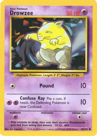Drowzee (049/102) [Base Set] Normal - Common