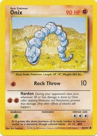 Onix 056  Base Set - Common