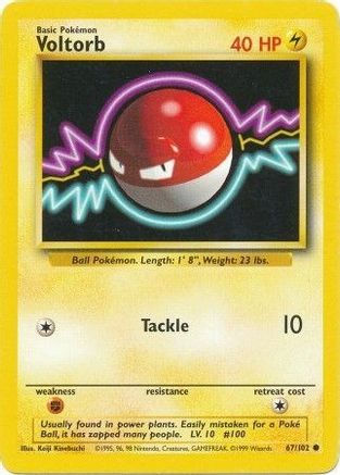 Voltorb (067/102) [Base Set] Normal - Common