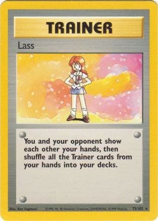 Lass (075/102) [Base Set] Normal - Rare