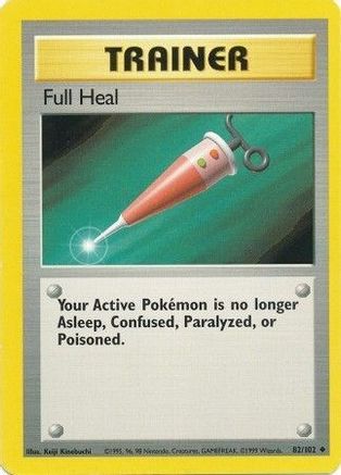 Full Heal (082/102) [Base Set] Normal - Uncommon