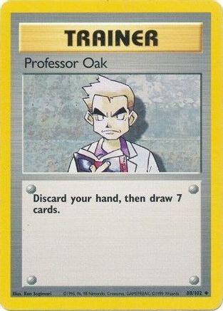 Professor Oak (088/102) [Base Set] Normal - Uncommon