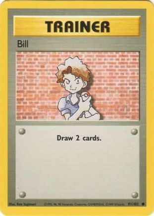 Bill (091/102) [Base Set] Normal - Common