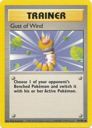 Gust of Wind (093/102) [Base Set] Normal - Common