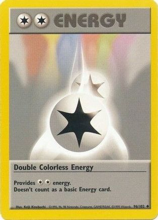 Double Colorless Energy (096/102) [Base Set] Normal - Uncommon
