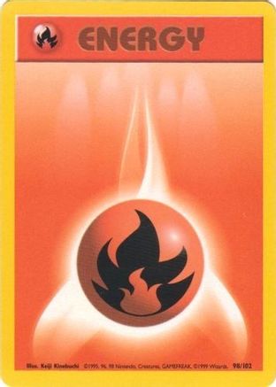 Fire Energy (098/102) [Base Set] Normal - Common