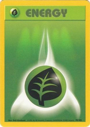 Grass Energy (099/102) [Base Set] Normal - Common