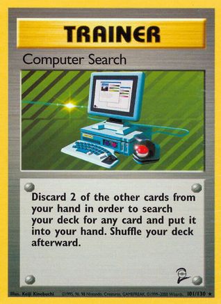 Computer Search (101/130) [Base Set 2] Normal - Rare