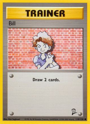 Bill (118/130) [Base Set 2] Normal - Common