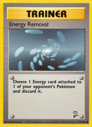 Energy Removal (119/130) [Base Set 2] Normal - Common