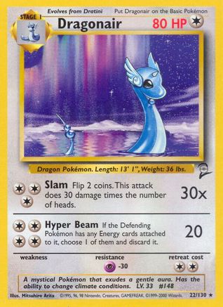 Dragonair (022/130) [Base Set 2] Normal - Rare