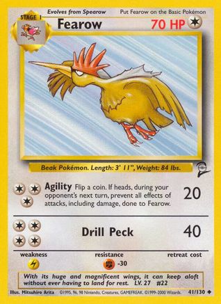 Fearow (041/130) [Base Set 2] Normal - Uncommon