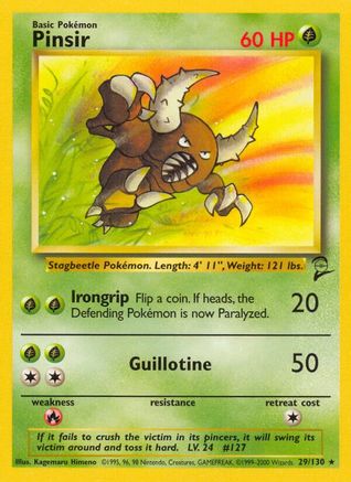 Pinsir (029/130) [Base Set 2] Normal - Rare