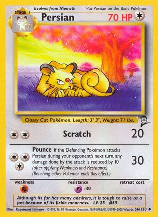 Persian 056  Base Set 2 - Uncommon