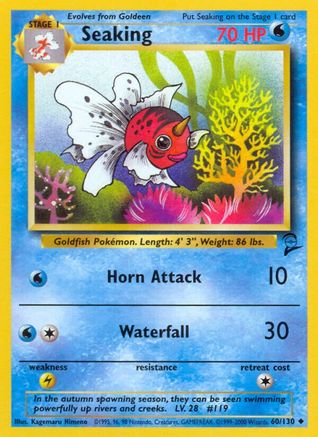 Seaking (060/130) [Base Set 2] Normal - Uncommon