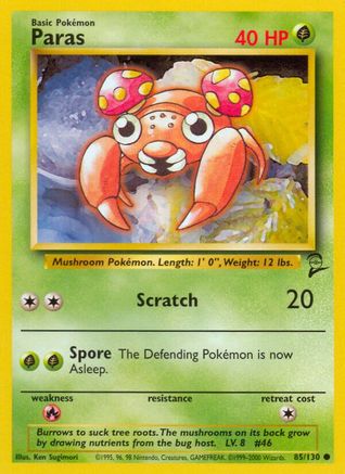Paras 085  Base Set 2 - Common