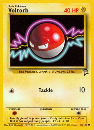 Voltorb (098/130) [Base Set 2] Normal - Common