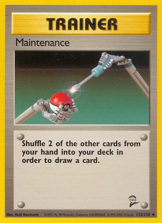 Maintenance 112  Base Set 2 - Uncommon