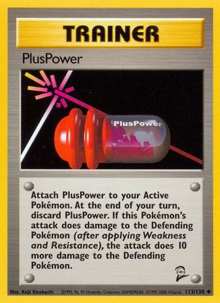 PlusPower (113/130) [Base Set 2] Normal - Uncommon