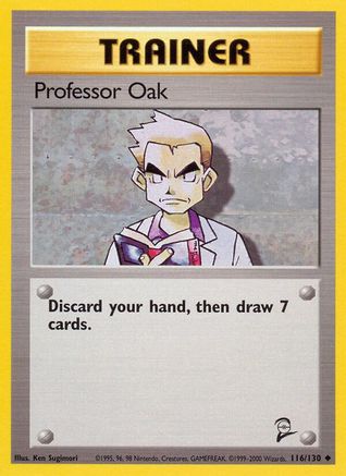 Professor Oak (116/130) [Base Set 2] Normal - Uncommon