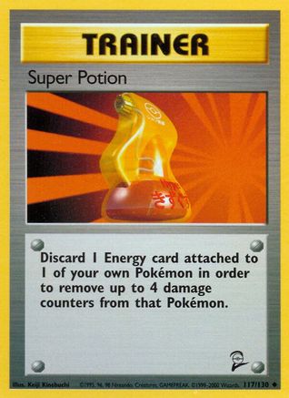 Super Potion (117/130) [Base Set 2] Normal - Uncommon