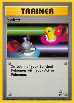Switch (123/130) [Base Set 2] Normal - Common