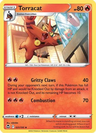 Torracat (031/195) [SWSH12 Silver Tempest] Normal - Uncommon