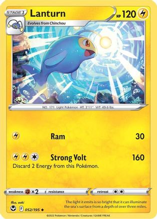 Lanturn (052/195) [SWSH12 Silver Tempest] Normal - Uncommon