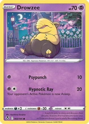 Drowzee (060/195) [SWSH12 Silver Tempest] Normal - Common