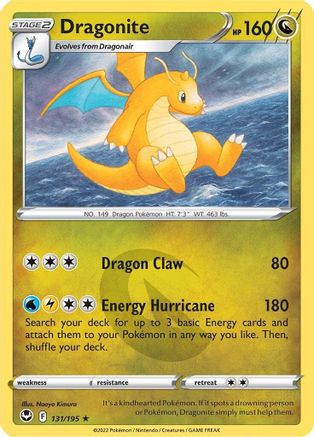 Dragonite (131/195) [SWSH12 Silver Tempest] Holofoil - Holo Rare