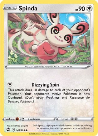 Spinda (141/195) [SWSH12 Silver Tempest] Normal - Common