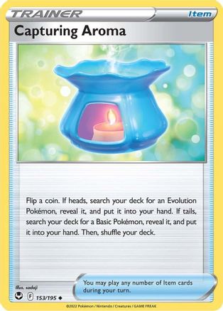 Capturing Aroma (153/195) [SWSH12 Silver Tempest] Reverse Holofoil - Uncommon