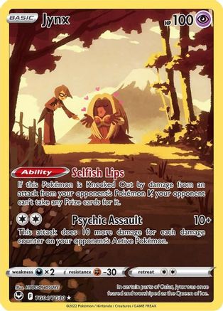 Jynx (TG04/30) [SWSH12 Silver Tempest Trainer Gallery] Holofoil - Ultra Rare